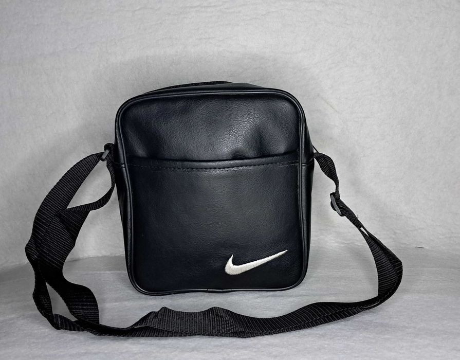 Мужская сумка экокожа на длинной ручке