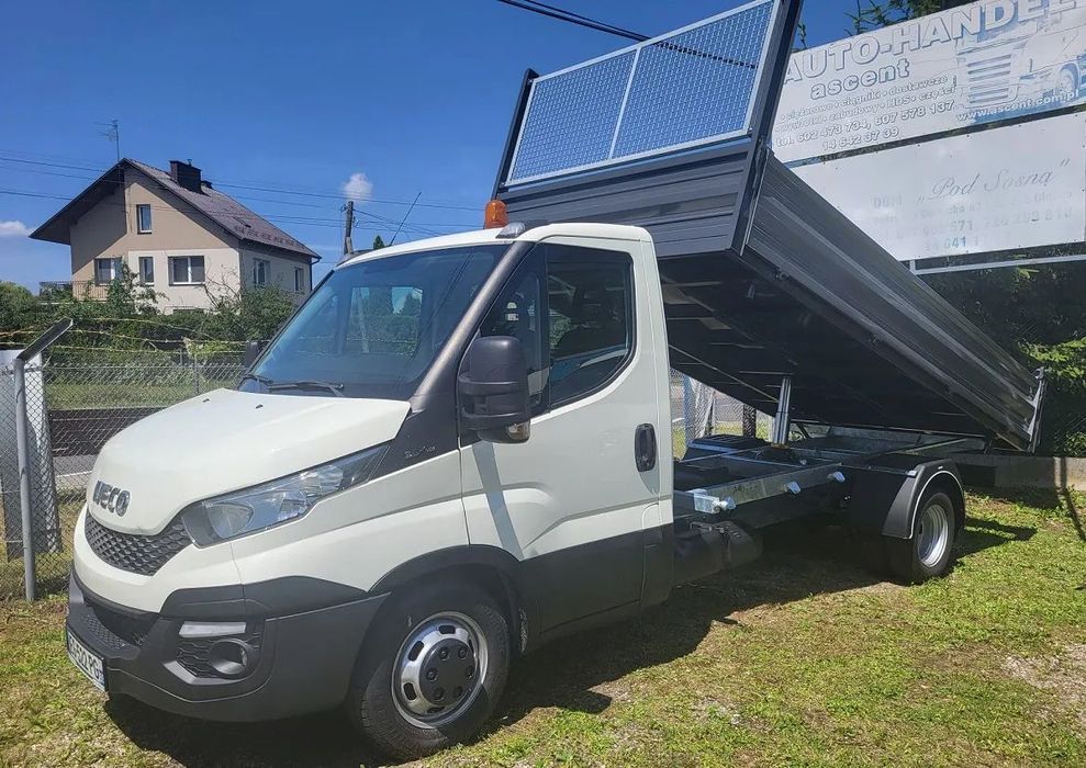 Iveco DAILY 35c15 Nowy KIPER 4,2 m S3  Super stan zabudowa na trzy strony