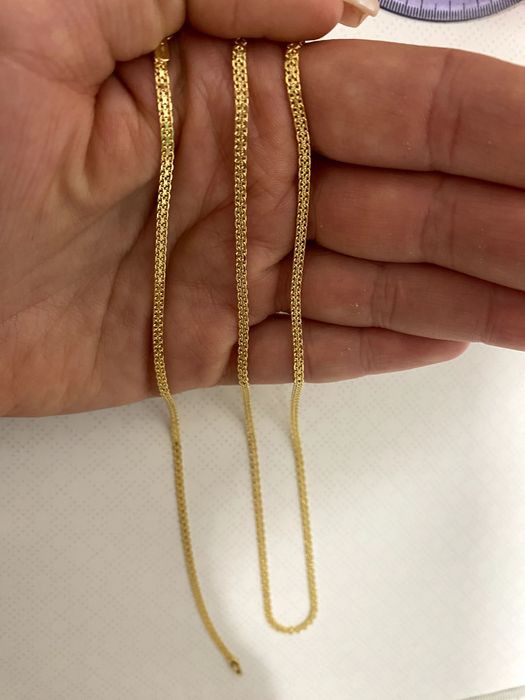 Nowa, ZŁOTA Bransoletka 19 cm, 1,89 g, próba: 585, 14K