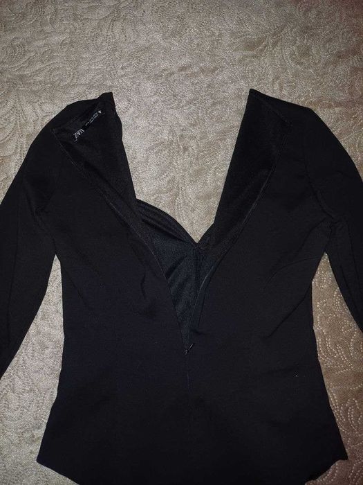 Чорне боді zara на XL