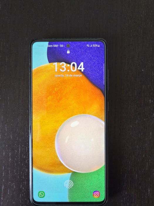 Samsung A52 5G de 256GB e 8GB RAM