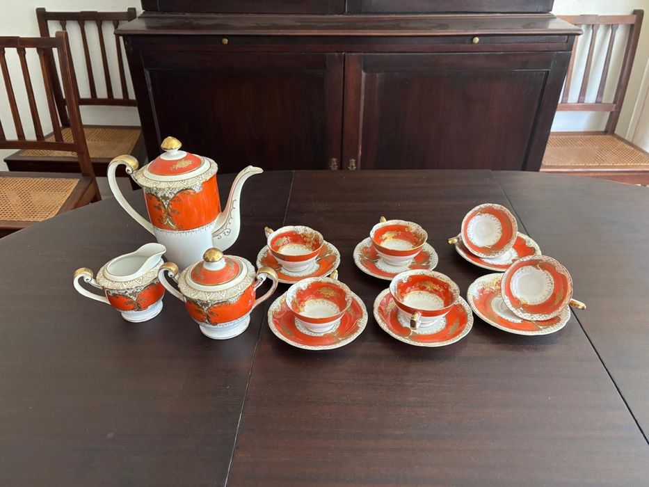 Seriço de chá porcelana
