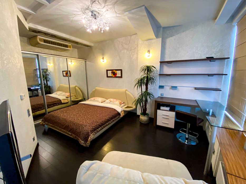 Уютная теплая квартира с камином в Мост Сити, 17 этаж