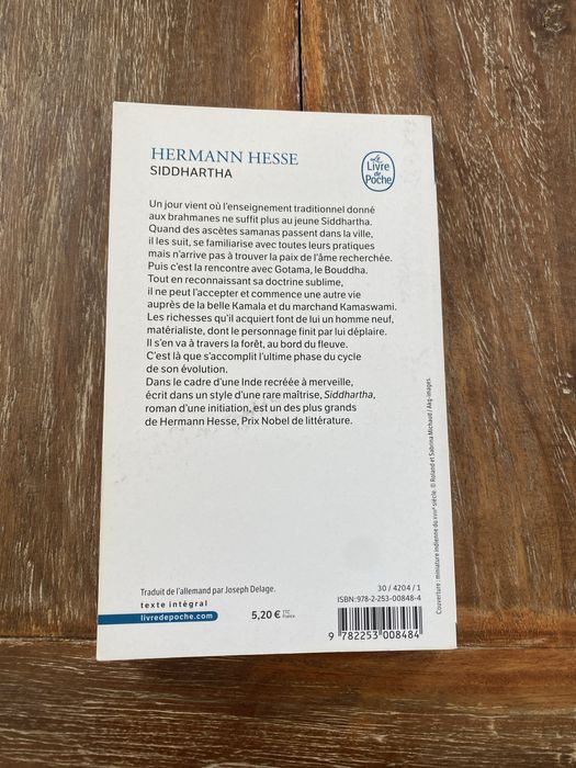 Hermann Hesse - Siddhartha em francês