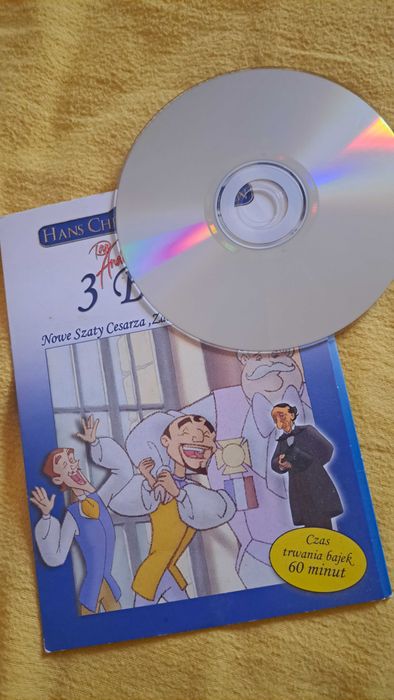 VCD 3 bajki Andersen – Nowe Szaty Cesarza, Zakochani, Stara Latarnia
