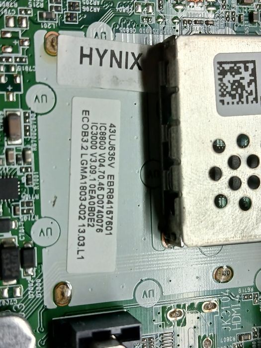 PEÇAS - TV LED 43" - LG 43UJ635V - com Ecrã Partido!!!