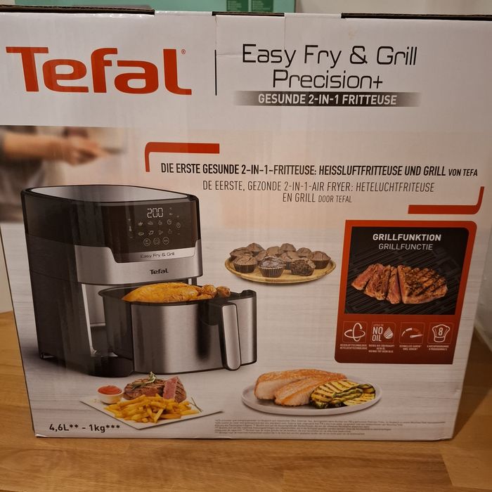 Airfryer tefal 2w1 z grillem nowy 4,6 l