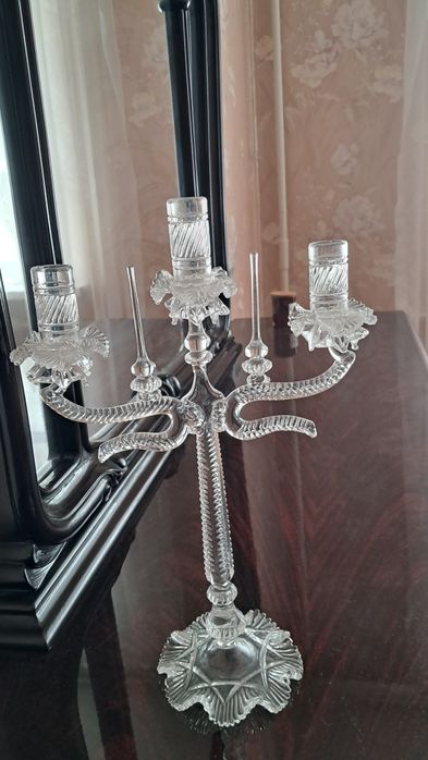 Подсвечник хрусталь