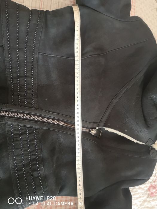 Дублянка жіноча, натуральна шкіра.