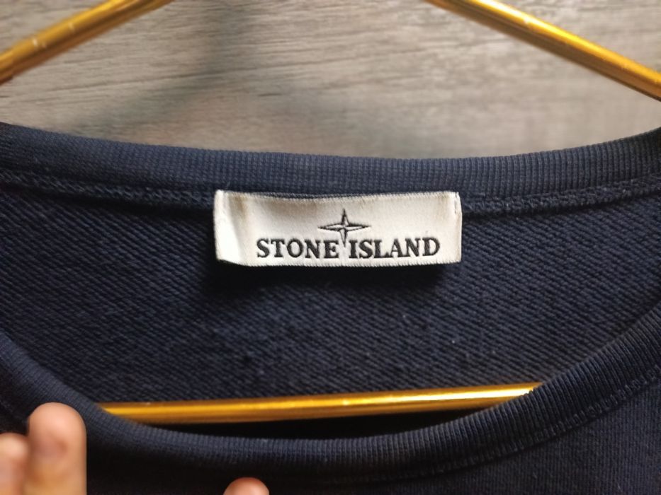 Свитшот Stone Island, тёмно-синий