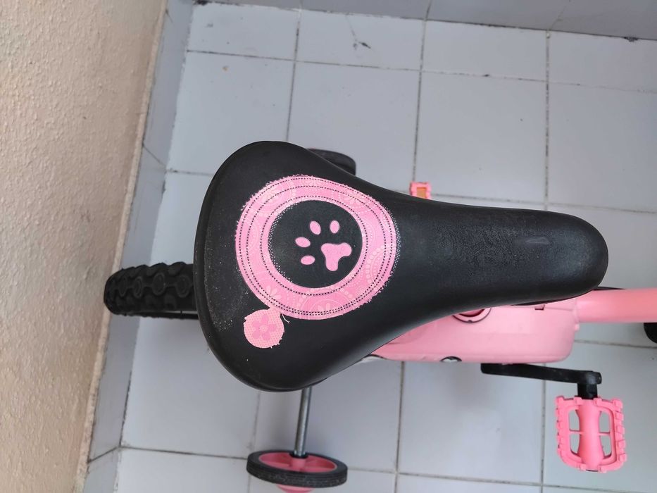 Bicicleta de criança 16 polegadas B'Twin (Rosa) –  bom estado