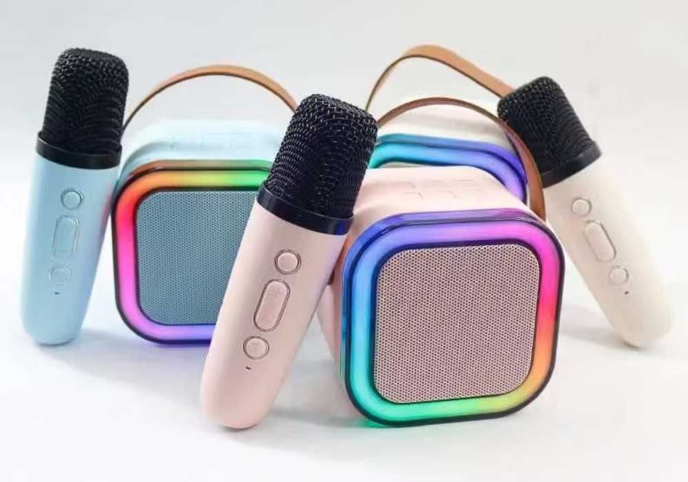 ZESTAW Projektor Astronauta + głośnik i mikrofon KARAOKE do wyboru