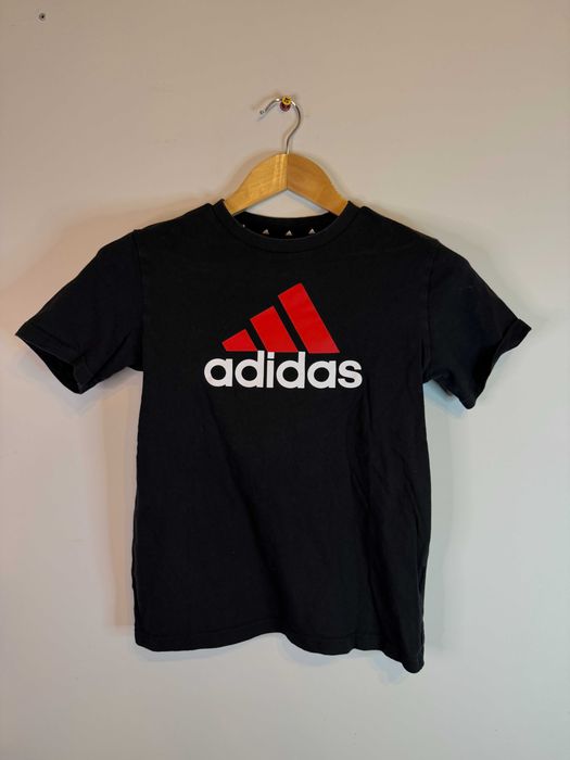 Koszulka dziecięca adidas czarna 11 lat