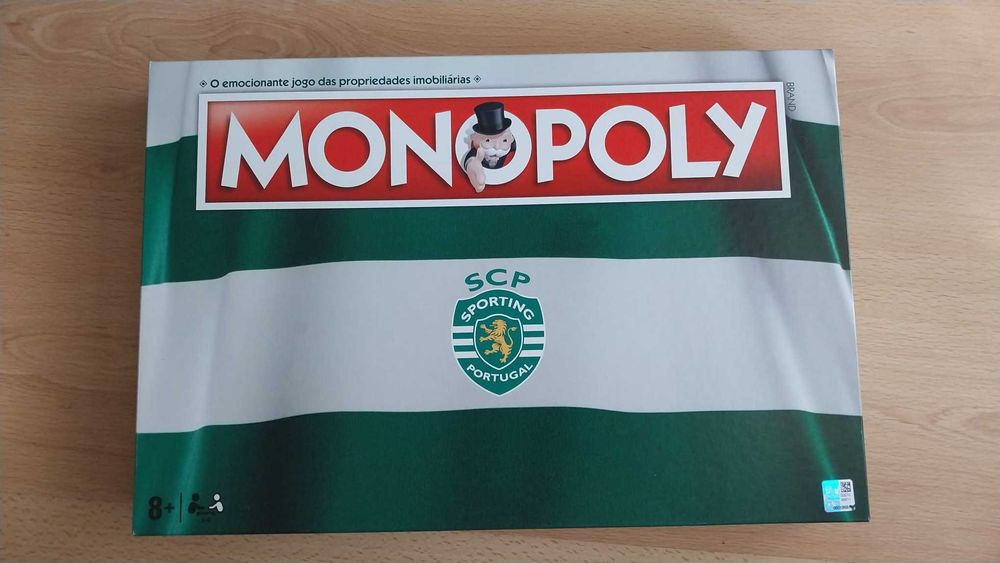 jogo de tabuleiro - monopólio Sporting
