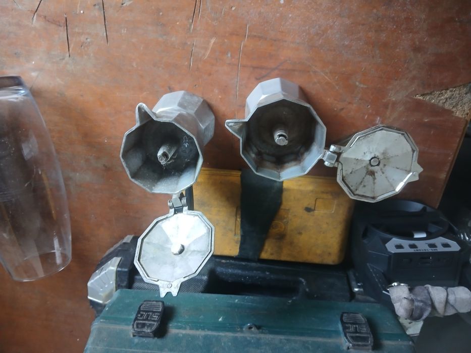 cafeteiras antigas - cerca de 40 anos