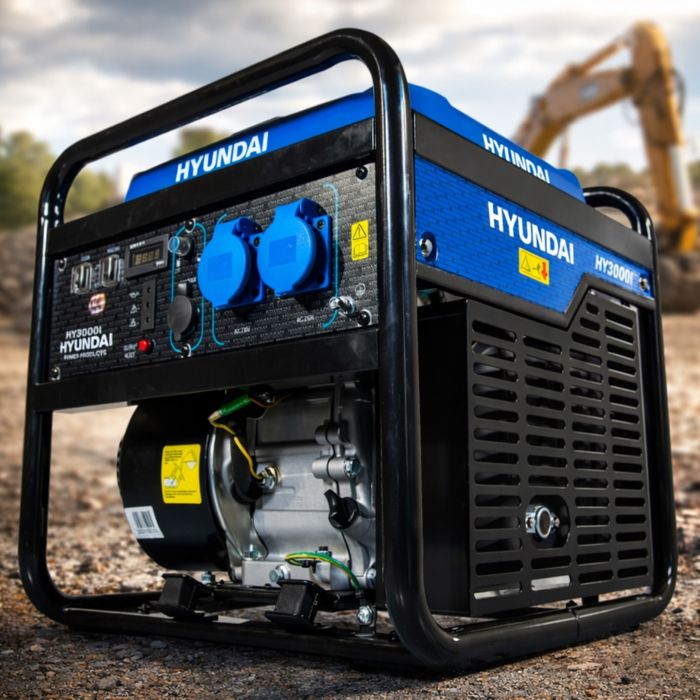 Інверторний генератор Hyundai HY3000i 3.5 кВт, Газ/Бензин