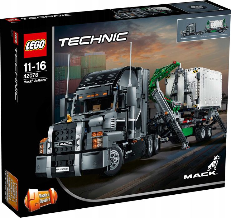 NOWE Klocki Lego 42078 Technic Mack Anthem