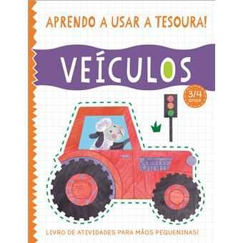 Aprendo a Usar a Tesoura! Animais/ Contos de Fadas/ Veículos/ Dino..