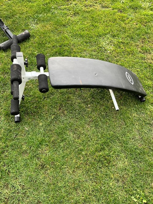 Ławeczka do ćwiczeń, atlas do ćwiczeń, worek bokserki,obciążenie