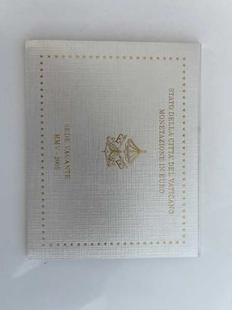 set moedas euro Vaticano Sede Vacante 2005