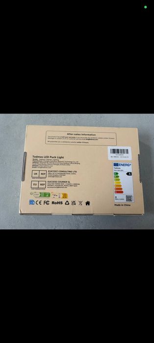 Lampa punktowa Led z akumulatorem USB, RGB i pilotem, 4 kolory, bezprz