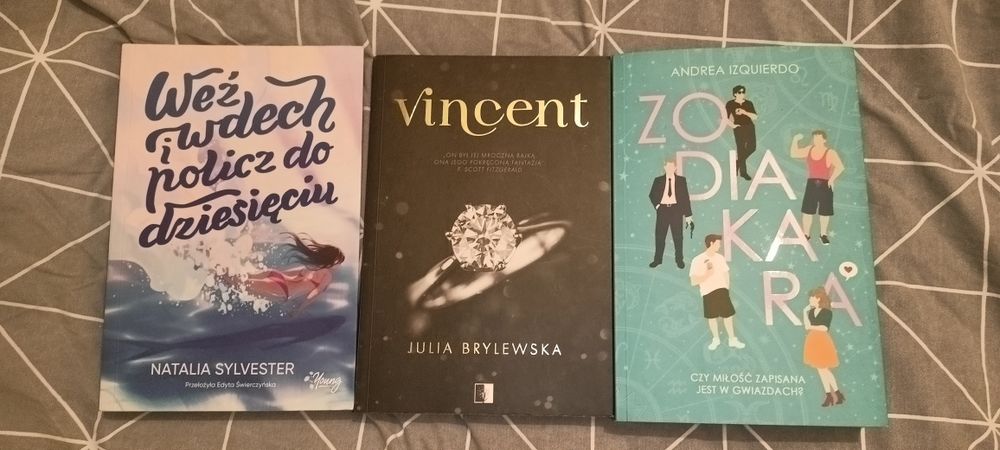 Zestaw 3 nowych książek