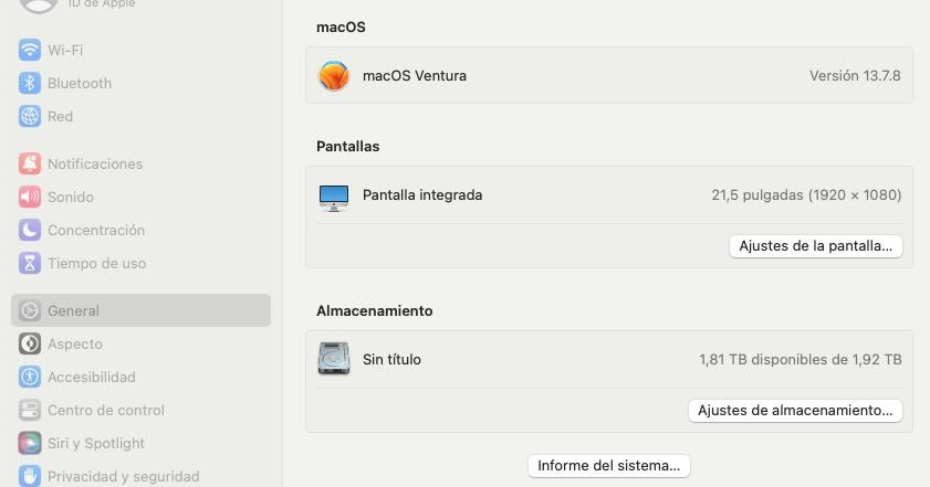 Apple iMac 2017 21.5" 64 GB de RAM e 2 TB de Disco SSD  (FORMATADO)