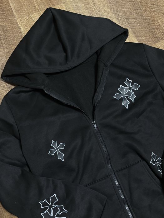 Кофта с крестами XL