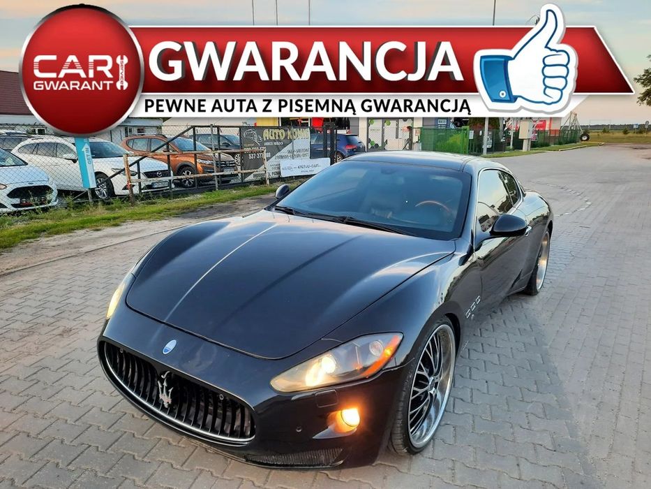 Maserati GranTurismo Maserati Granturismo 2009 Automat 4.2B 405KM Skóry Klimatronik Łopatki