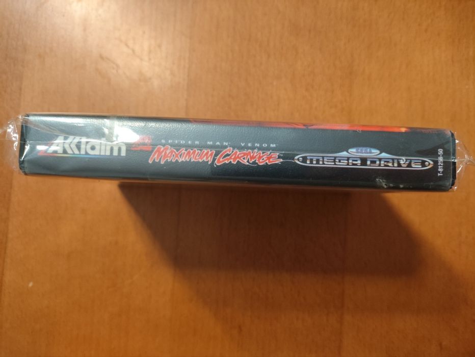 Maximum Carnage Spider Man Venom Sega Mega Drive PAL