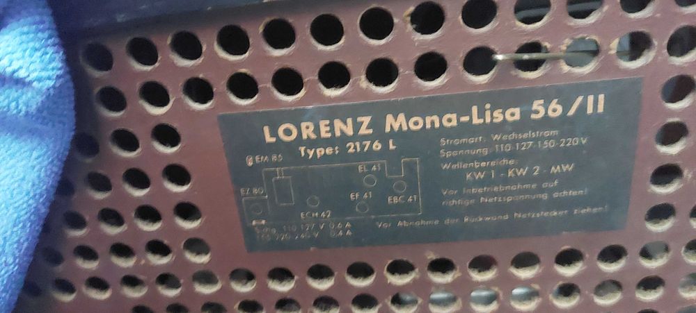 Rádio Lorenz (Alemanha, década de 1950)