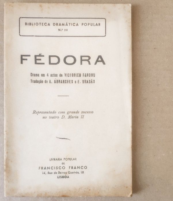 TEATRO - Vários Opúsculos e Peças de Teatro