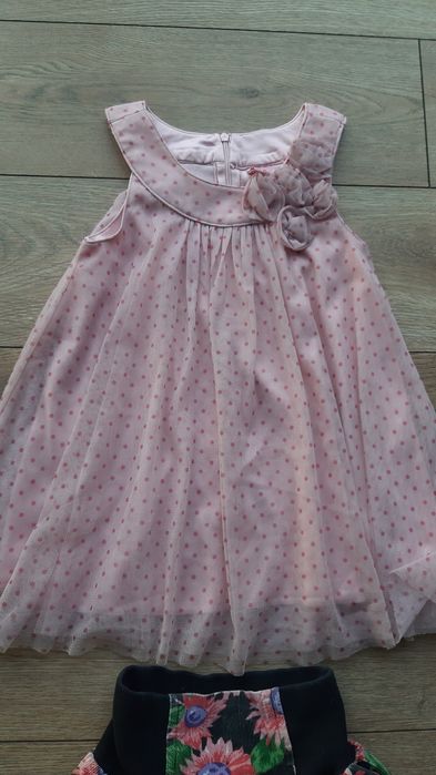 Paka zestaw ubrań dziewczynka 92 sweterki sukienki spódniczki spodnie