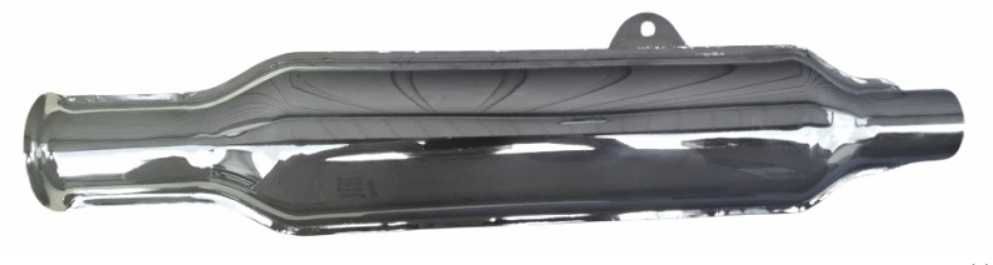 tłumik junak m10mm07 m10 rybka chrom