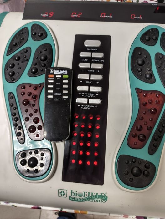 Máquina de choques pés e corpo