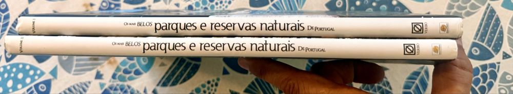4 volumes de coleção Única ilustrada Nova Parques e reservas naturais + Palácios
