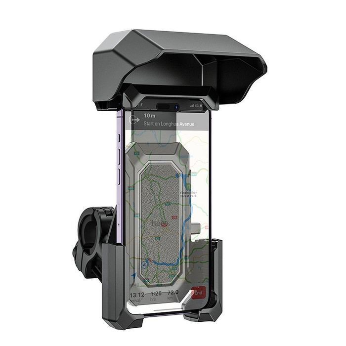 Uchwyt na telefon do roweru / motocykla Hoco do kierownicy H31 czarny