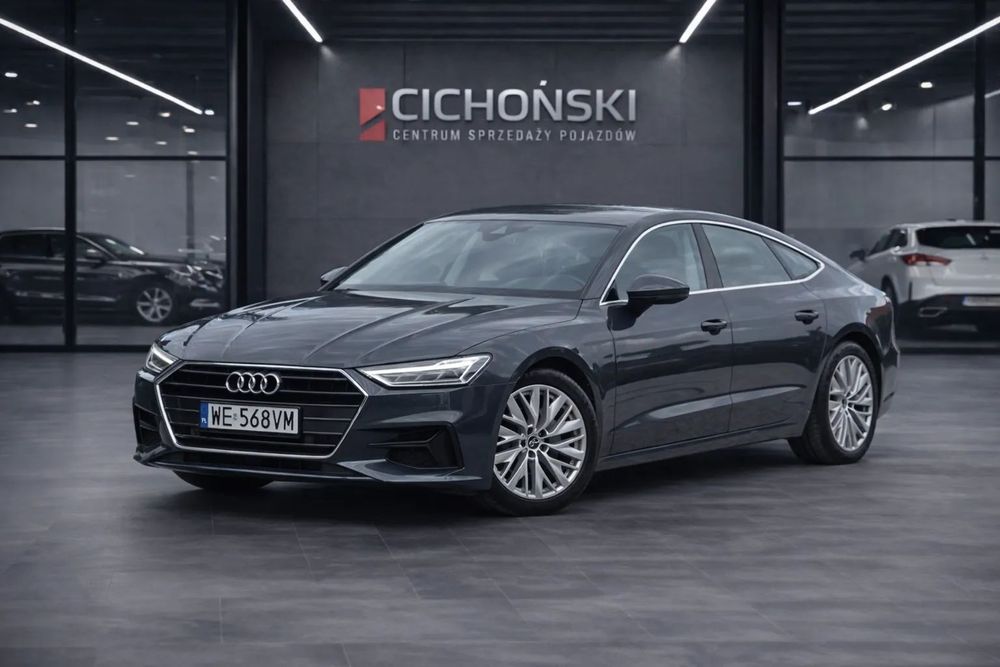 Audi A7 Sportback 40TDi 2020r BEZWYPADKOWA z Polskiego Salonu FV23% Pierwszy Właściciel