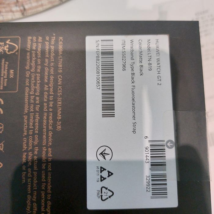 Smartwatch huawei gt2