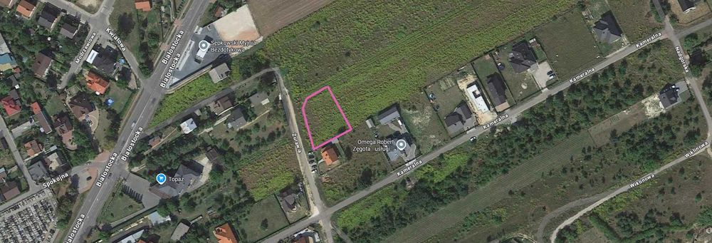 Działka w Wyszkowie pod zabudowę mieszkaniową jednorodzinną