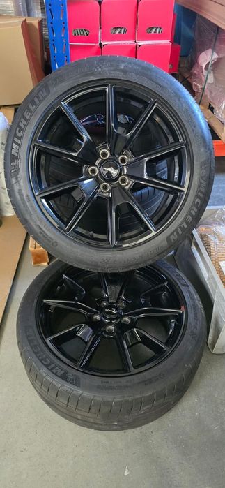 Ford Mustang komplet kół oryginał 19” Black Shadow Edition