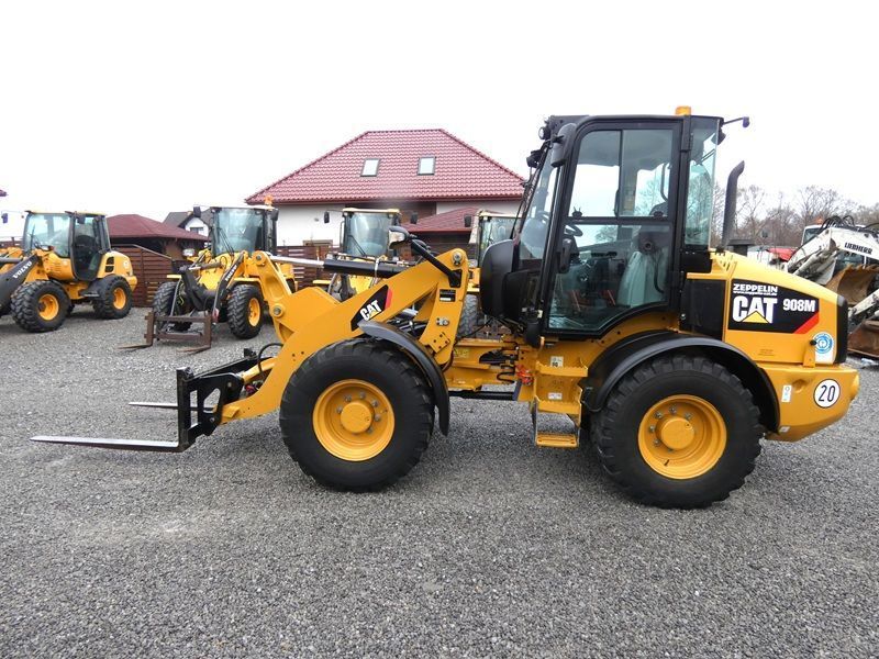 Caterpillar CAT 908M z Niemiec / KLIMA / 2998mtg /  Duzy wybór ładowarek / 906 907 / 506 508 / 406 407 / 750 850 /