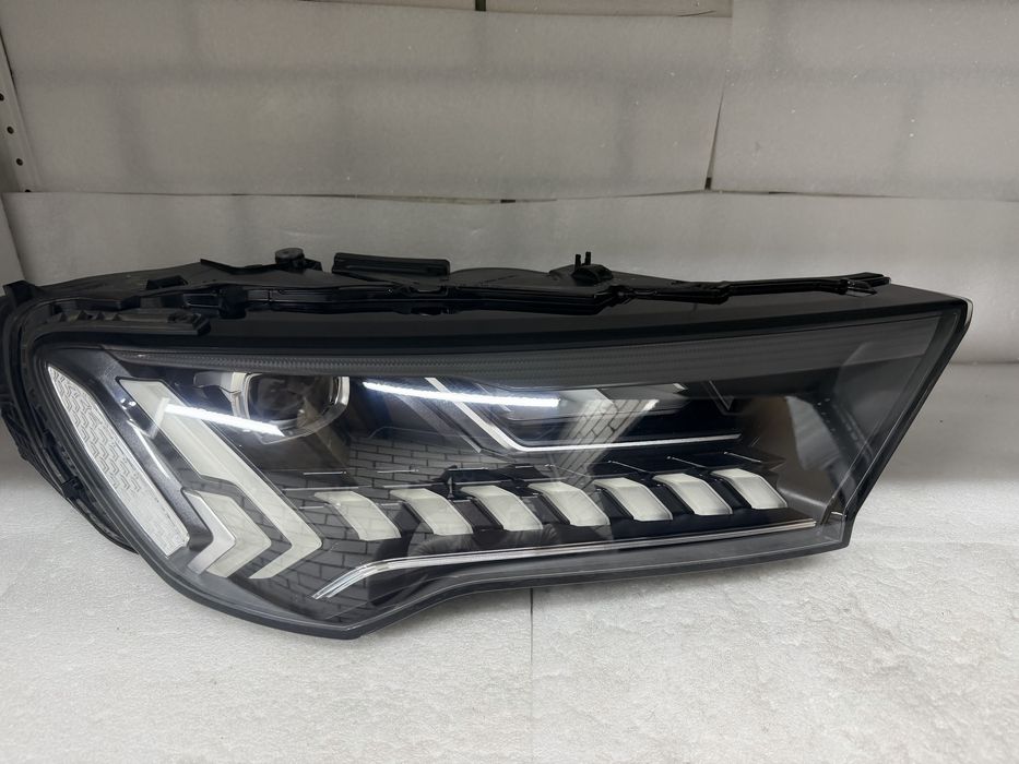 Фары фара  фари стопы стоп audi q7 4m full led rest restyling 2019+ EU