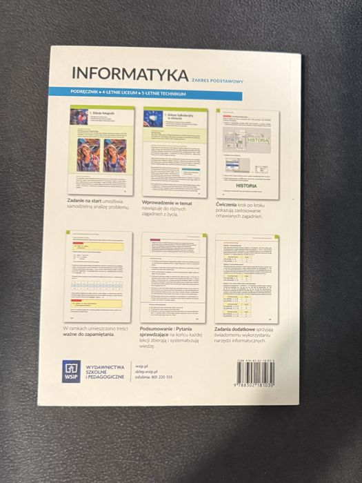 Ksiazka do informatyki zakres podstawowy