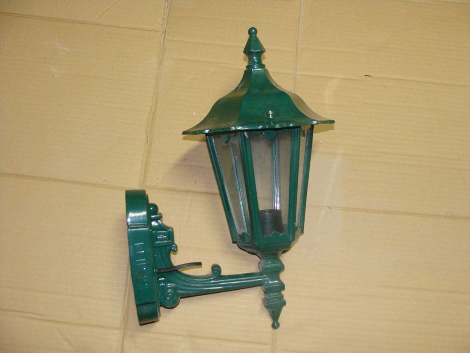 Candeeiro Verde para Parede - 2 Unidades