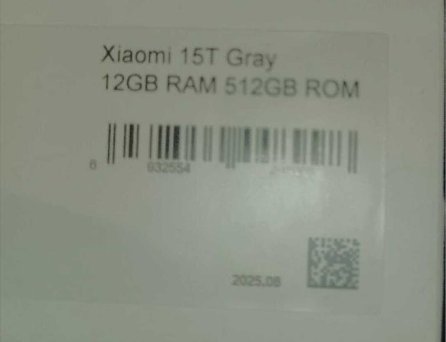 Xiaiomi 15t smartfon