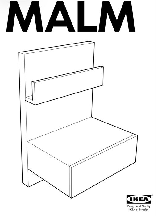 Cama de casal 1,60x2,00, Ikea MALM