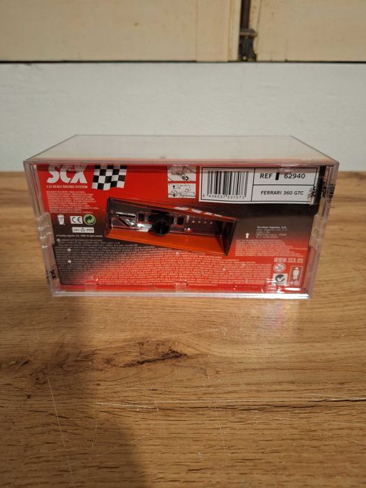 Slot Car Scalextric #73 Ferrari 360 GTC DS Red Bull