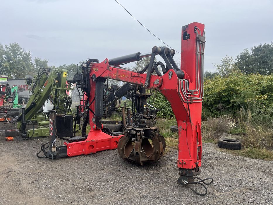 Кран маніпулятор Palfinger Epsilon 140L грейфер  Loglift Penz Hiab
