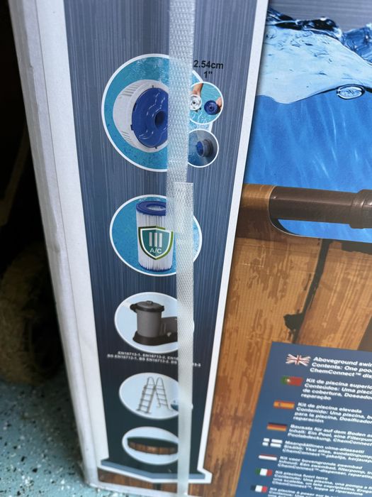 Basen stelażowy Bestway 488х122cm +akcesoria